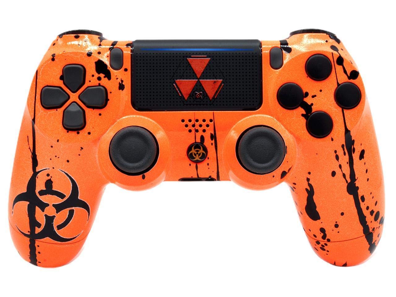 Buy PS4 Toxic Orange PRO Rapid Fire Custom Modded Controller 40 Mods