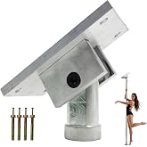QDZCZY Universal Pole Dance Fixed Plate for Slanted Ceilings - Multi-Angle Ceiling Mount Accessory for Home Dance Poles