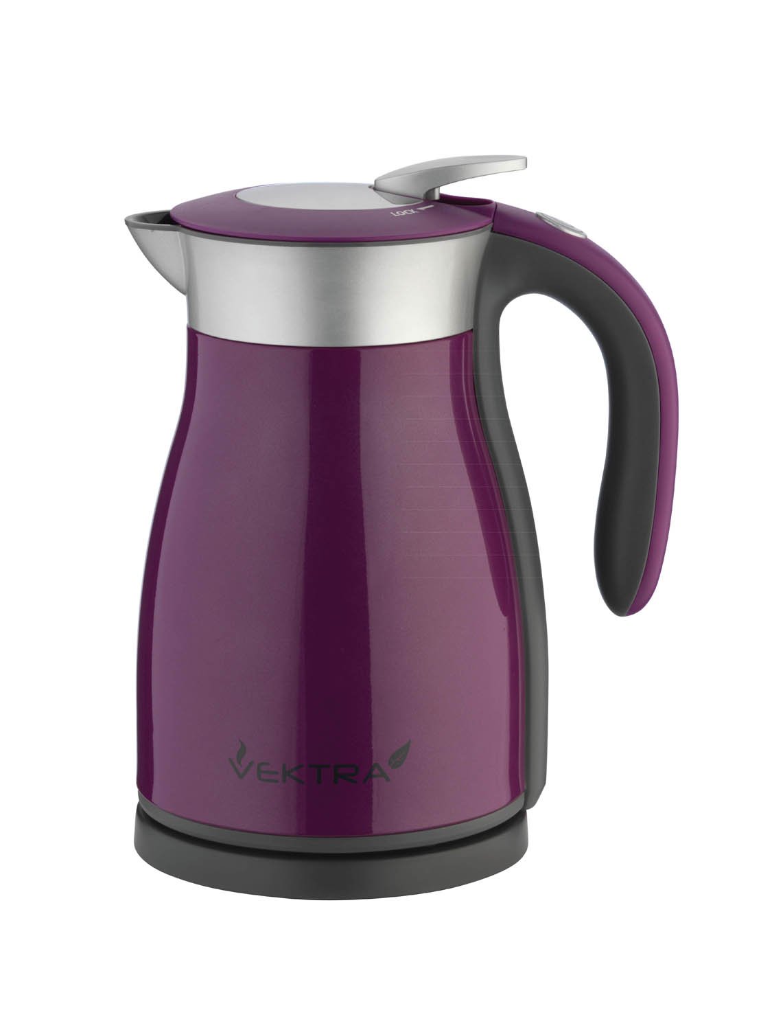 Vektra Electric Vacuum Kettle 1.5 Litre 1800 Watt Purple NEW eBay