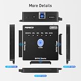 FIDECO USB 3.0 to SATA IDE Adapter for 2.5/3.5" HDD SSD & Clone Function view 7