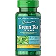 Puritan's Pride Green Tea Standardized Extract 315 mg-100 Capsules
