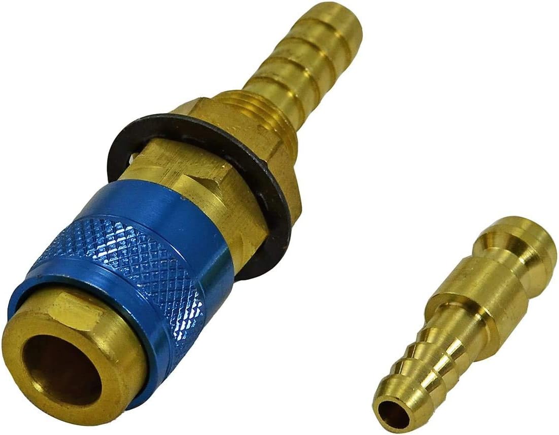 TIG Welding Gas & Water Quick Connector Fitting Hose Connector 1 Set