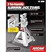 Arcan Aluminum Jack Stands - 3-Ton Capacity, Pair, Model# AJS3T