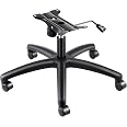 Heavy Duty Gaming Chair Base Replacement – 28" With Casters, Cylinder & Plate, 350lbs Capacity - View #6