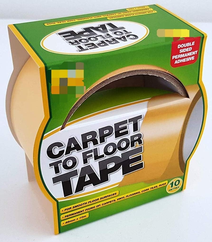 Carpet Tape for Floor Surfaces Fixing Adhesive Double Sided Tape. 10