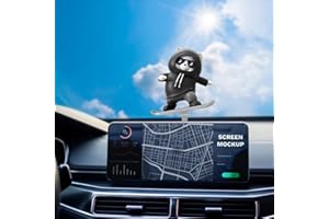 Skateboard Bear Dashboard Ornament, Sliding Cartoon Bear Figure Decoration, Funny Interior Ornament Accessories Creative Gift