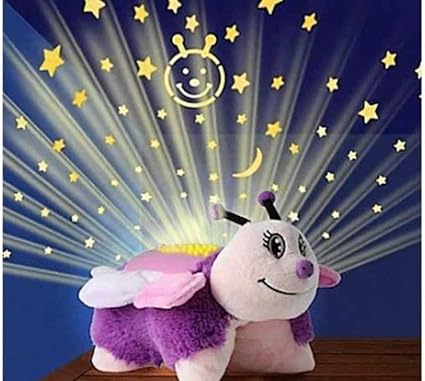 Amazon Com Pillow Pets Dream Lites Pink Butterfly 11 Toys Games