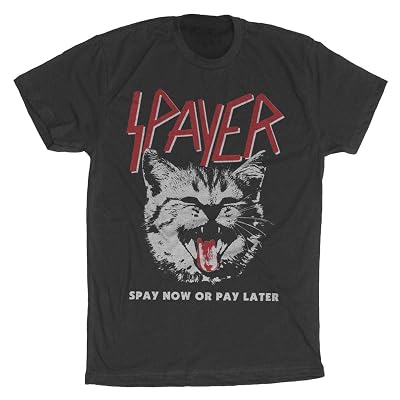 Vintage Rock Slayer T-Shirt Men's Cat Shirt Uganda Ubuy