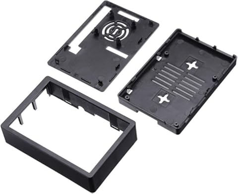 Rouku Carcasa Universal Raspberry Pi 3 Puerto USB Carcasa Premium Raspberry Pi actualizada Diseñada para Raspberry Pi 3B + / 3B / 2B