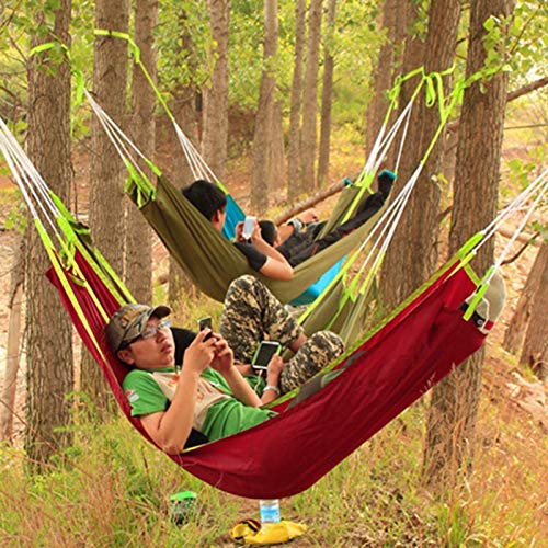 MHBY Hängematte, Reise Camping Outdoor Hängematte tragbare Schaukel faul hängen Stuhl Garten Hängematte Hausgarten… – Bild 4