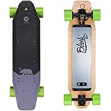 ACTON BLINK S2 | Powerful Dual Hub Motors Electric Skateboard for Commute | 14 Mile Range | 18 MPH Top Speed | With LED Lights | Bluetooth Remote Control Included