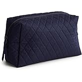 Vera Bradley Premium Cotton Large Cosmetic Makeup Bag