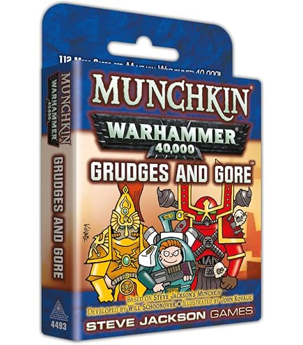 Amazon.com: Munchkin Warhammer 40,000: Faith and Firepower Card