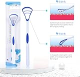 Y-Kelin Tongue Scraper 3 Color Pack - Ergonomic & Durable Tongue Brush view 3