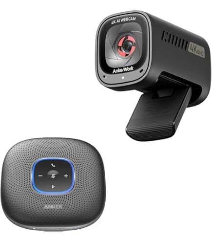 Amazon.com: Anker AnkerWork C310 4K Webcam PowerConf S330