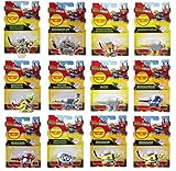 Dinotrux Reptool Rollers Set of 12 Dinosaur Rolling Vehicles Revvit, Click Clack, Skrap-It, Waldo, Mother Tortool, Wrenchtools, Grouter, Buzz, Ace, Otto Wrenches, Happy Revvit Toy Bundle Collection