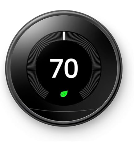 Nest Learning Thermostat サーモスタット Google Nest Learning Thermostat - 3rd Gen - Programmable Smart