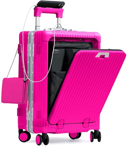 Amazon.com | Nobl Travel Zipperless Aluminum Frame Carry on