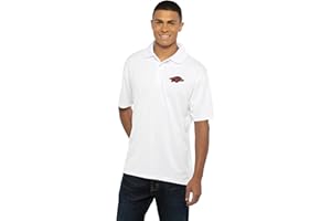 Vantage Apparel Men's White Collegiate Premium Moisture Wicking Icon Polo