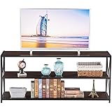 3-Tier Narrow Console Sofa Side Table, Wood Entryway Table Bookshelf with Storage Shelf, Entry Hall Table Furniture, Narrow S