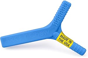 ARK THERAPEUTIC ARK Y-Chew Sensory Chew, Sensory Toys for Kids and Adults, Chew Fidget for Autism, ADHD, SPD, Anxiety, Medical-Grade Oral Motor Therapy Tools, XXT, Very Firm, Royal Blue