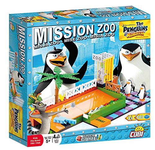 COBI The Penguins of Madagascar Mission: Zoo Game Building Kit