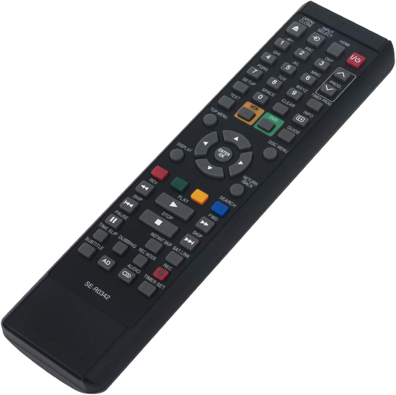 SER0342 Remote Control Replacement - VINABTY SE R0342 Remote Control for Toshiba SE-R0342 DVD Recorder Remote Controller - Image 4