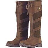 Dublin Kennet Leather Boots – Waterproof, Full Grain Leather, Comfort Footbed, Unisex Country Boots (Chocolate, 8.5 US)