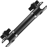 Tackform 7" Long 20mm Ball and Socket Arm DuraLock 20 Series Aluminum Tube Arm | Dual 20mm Sockets and Optional Anti-Theft Knobs | Black