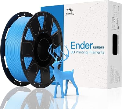 Creality Ender PLA Filament 1.75mm Blue 2.2lbs No-Tangling +/-0.02mm