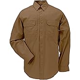5.11 Tactical Taclite Pro Long Sleeve Work Shirt, Poly-Cotton Fabric, Teflon Finish, Style 72175