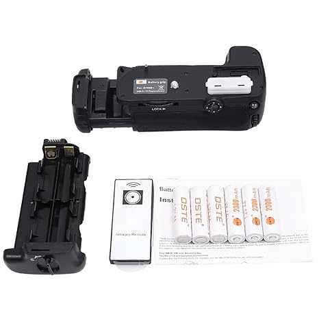 DSTE® Remoto empuñadura de batería Compatible con cámara réflex ...