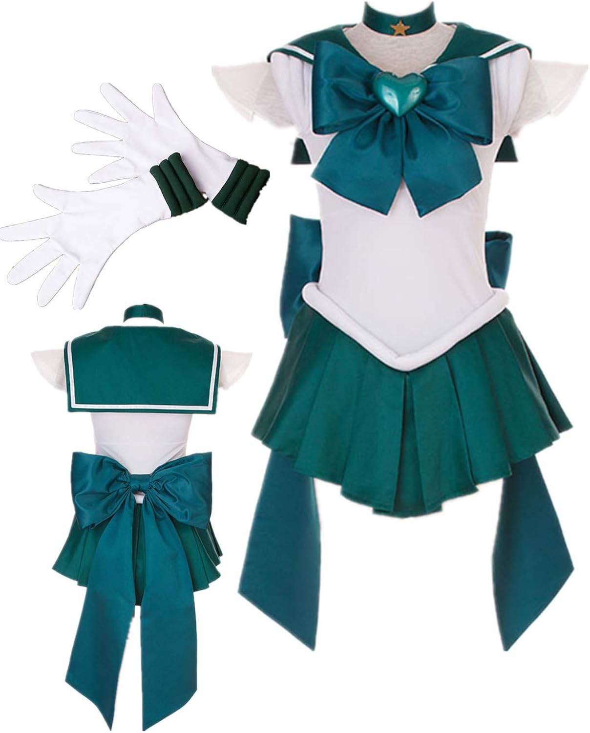 YOUYI Sailor Moon Sailor Neptune Halloween Cosplay Costume