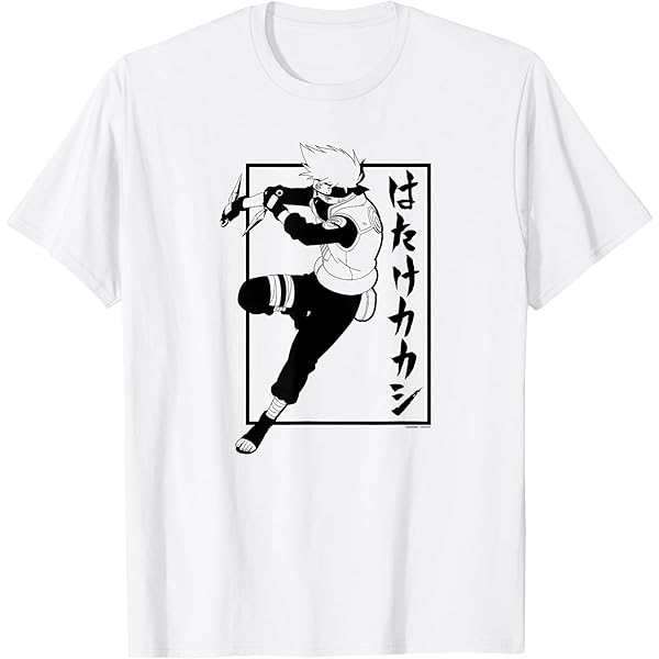 Amazon.com: Bioworld Kakashi Hatake Team 07 Manga Men's