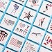 180PCS USA Patriotic Tattoos Veterans Day Accessories 2020 Election Stickers Tattoos for 4th of July Party Favors Supplies, Independence Day Party Supplies - Gold & Silver Bronzing with 36 Designs