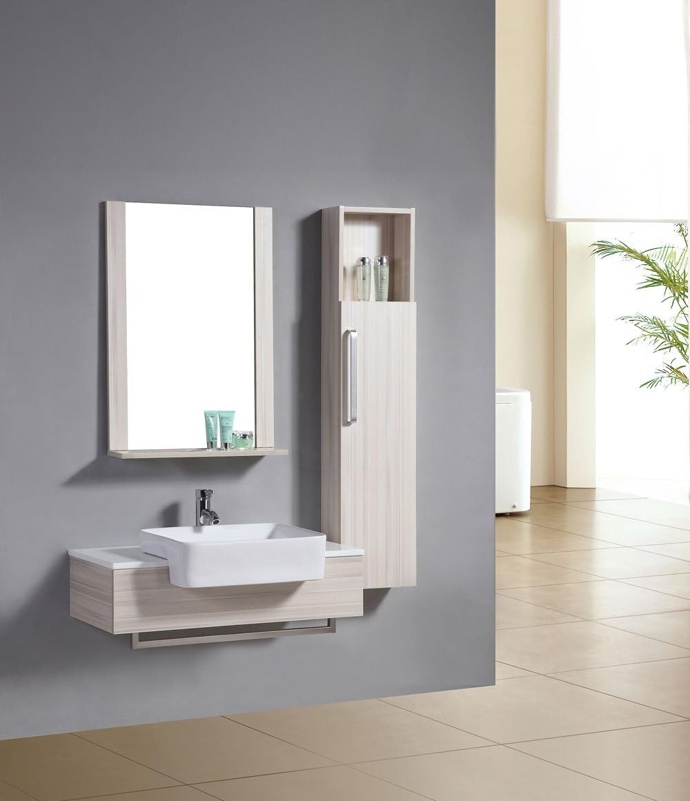 SixBros. Mueble de baño – Juego de Muebles de baño Riga Roble ...