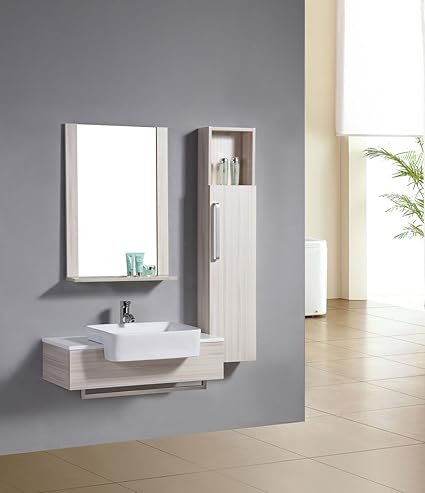 SixBros. Mueble de baño – Juego de Muebles de baño Riga Roble ...