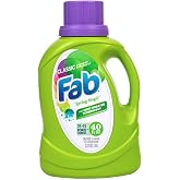 Fab Spring Magic Liquid Laundry Detergent, 40-oz