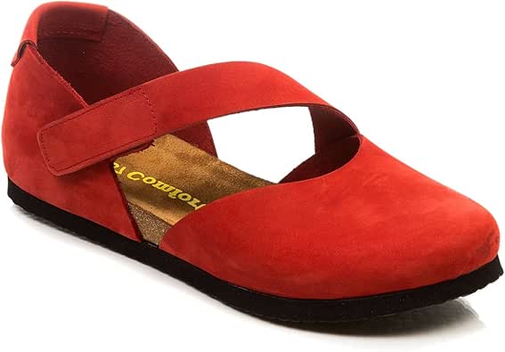 Comfortfusse RED ALYA Leather Sandal Women