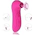 Clitoral Sucking Vibrator with 10 Intensities Modes for Women, Adorime Waterproof Rechargeable Quiet Clitoris Nipples Suction Stimulator Adult Sex Toys for Couples or Solo