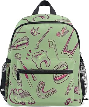 bookbag with teeth