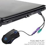 UCEC PS2 to USB Adapter Converter Cable for Keyboard Mouse view 6