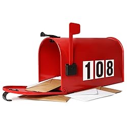 1.5 inch Self Adhesive Numbers for Mailbox, House