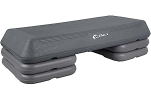 Enovi Exercise Step Aerobic Step Platform, Exercise Step Platform, Step Up Exercise Platform
