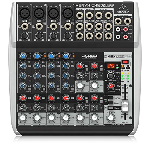 BEHRINGER, QX1202USB Premium 12Input 2Bus Mixer Botswana Ubuy