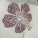 Hummingbird Rhinestone Iron On Heat Press Crystal MOTIF patch Hibiscus flower