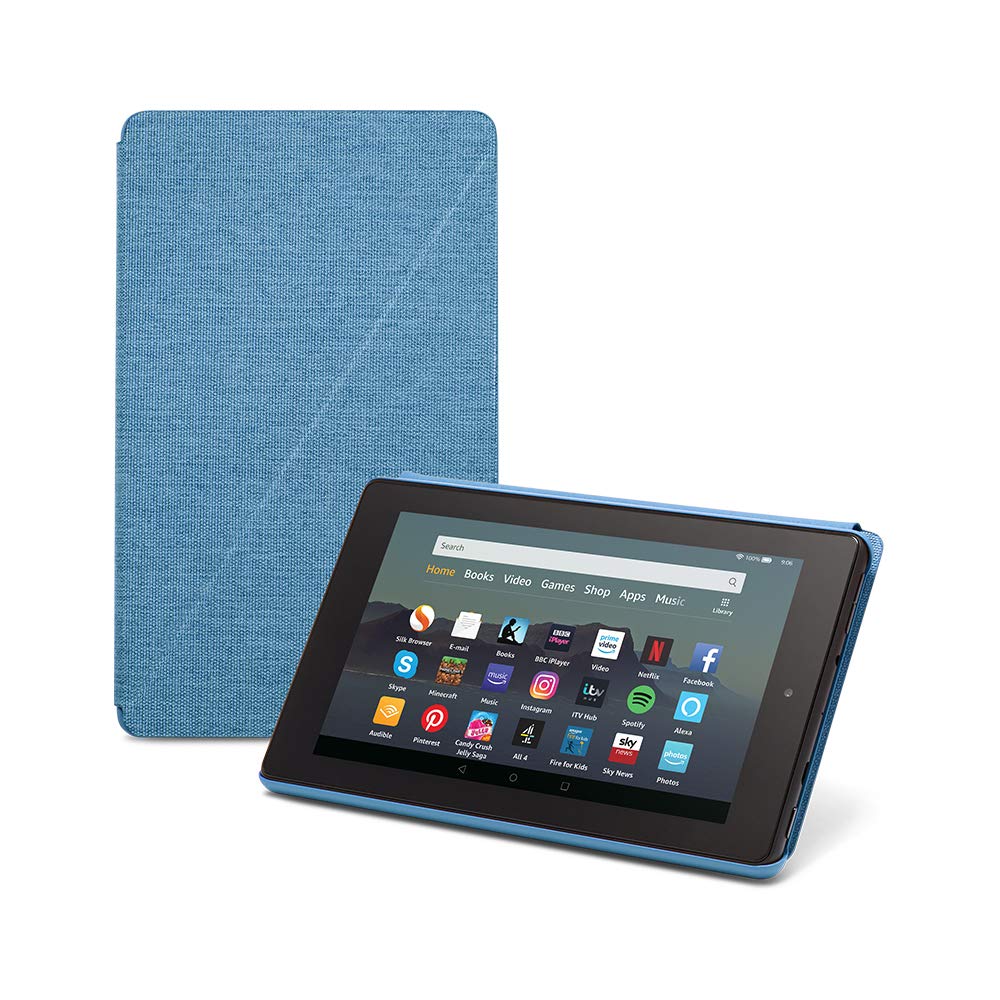 Fire 7 Tablet Case | Compatible with 9th Generation (2019 release), Twilight Blue