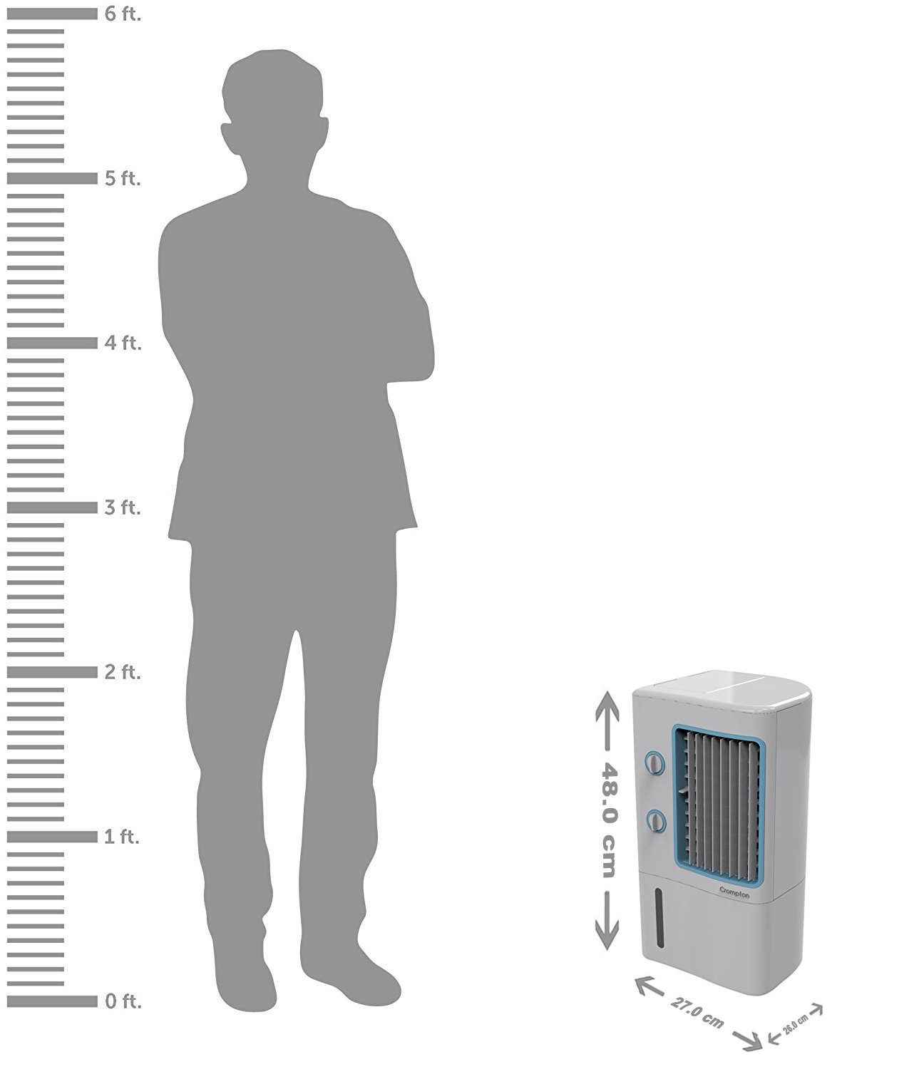 crompton personal air cooler 7ltrs
