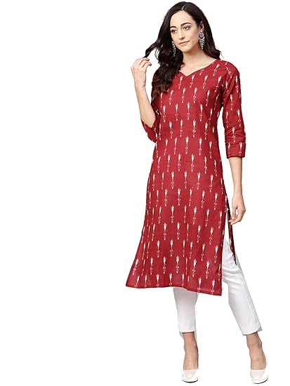 Women's cotton a-line Kurta
