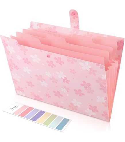 thumbnail image 2 of Accordion File Organizer, 12 Pocket Expanding File Folder With Multi 2 of 12